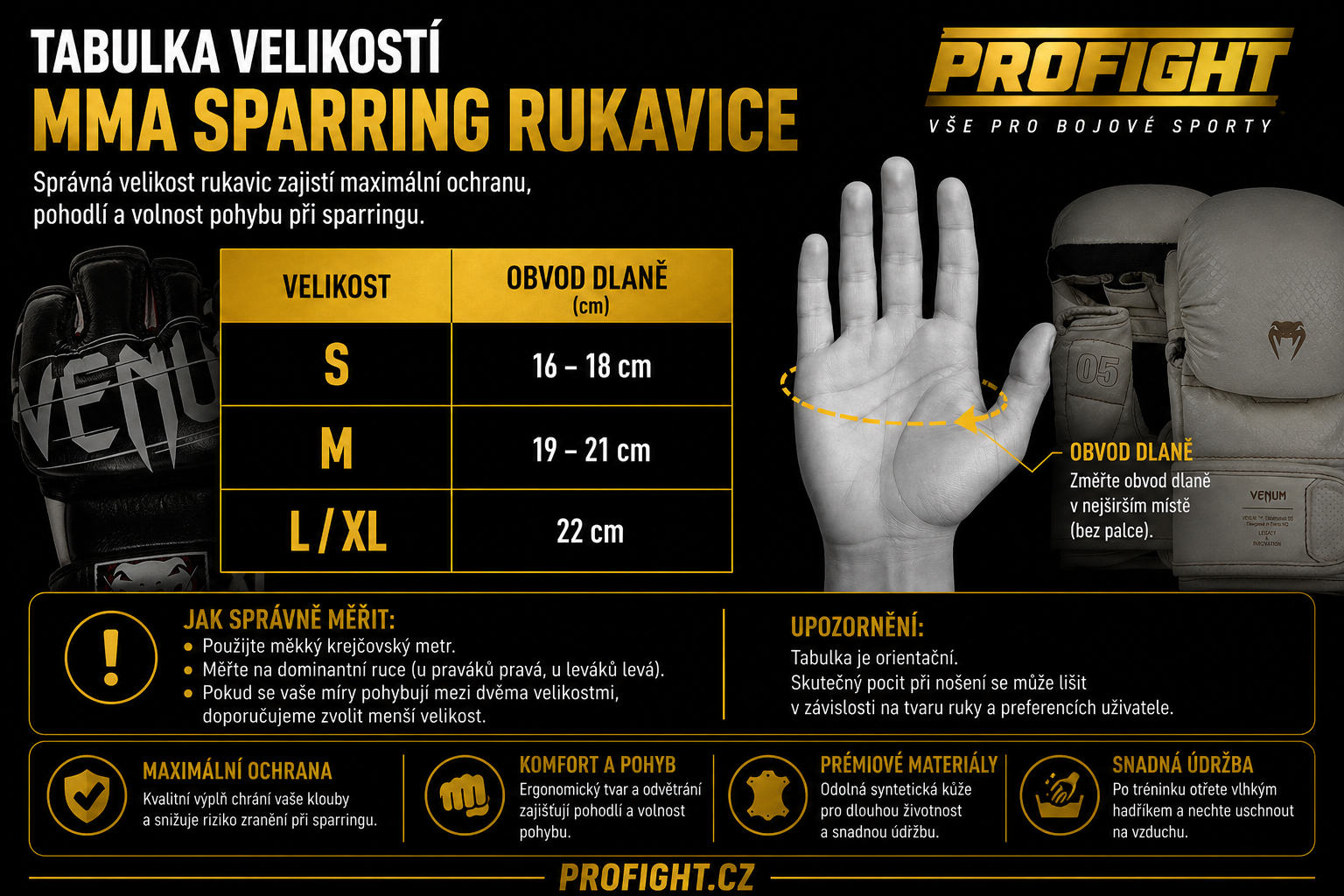 Vel. Tabulka Sparring MMA Venum